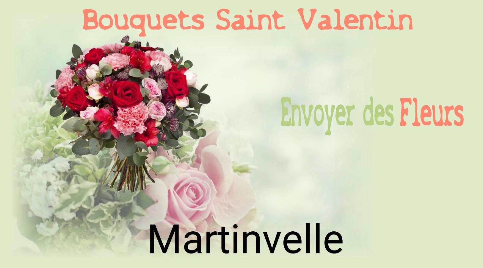 Roses de Saint-Valentin livrées à Martinvelle